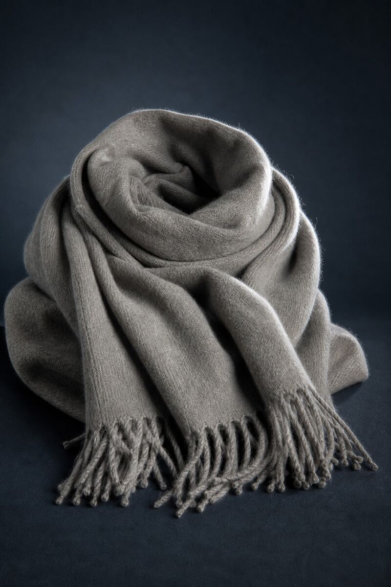 Cashmere-blend scarf