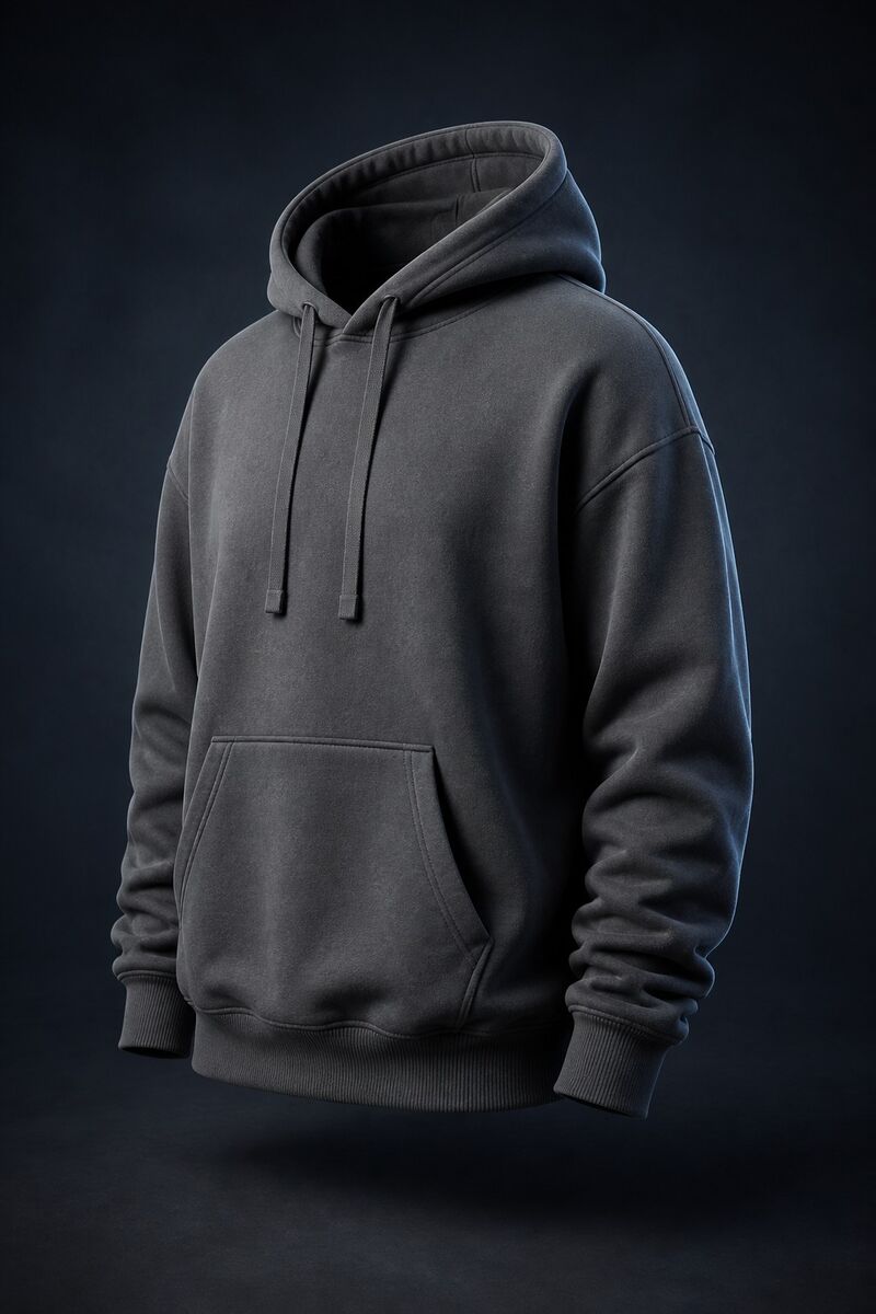 Heavyweight fleece hoodie